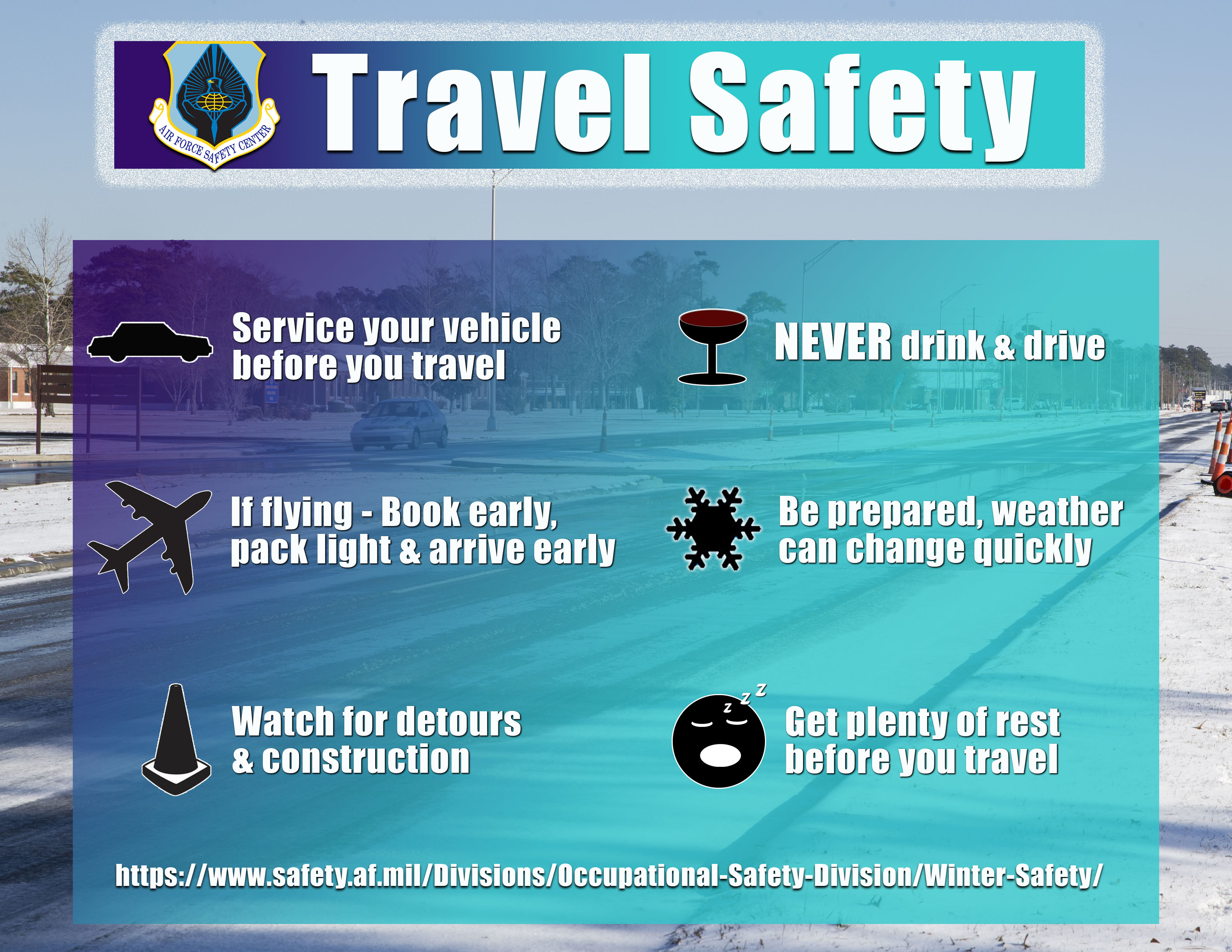 Travel Safety Tips Poster